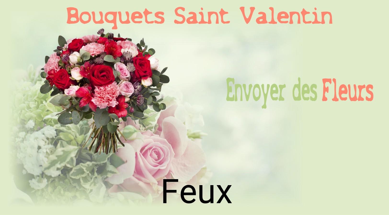 Roses de Saint-Valentin livrées à Feux